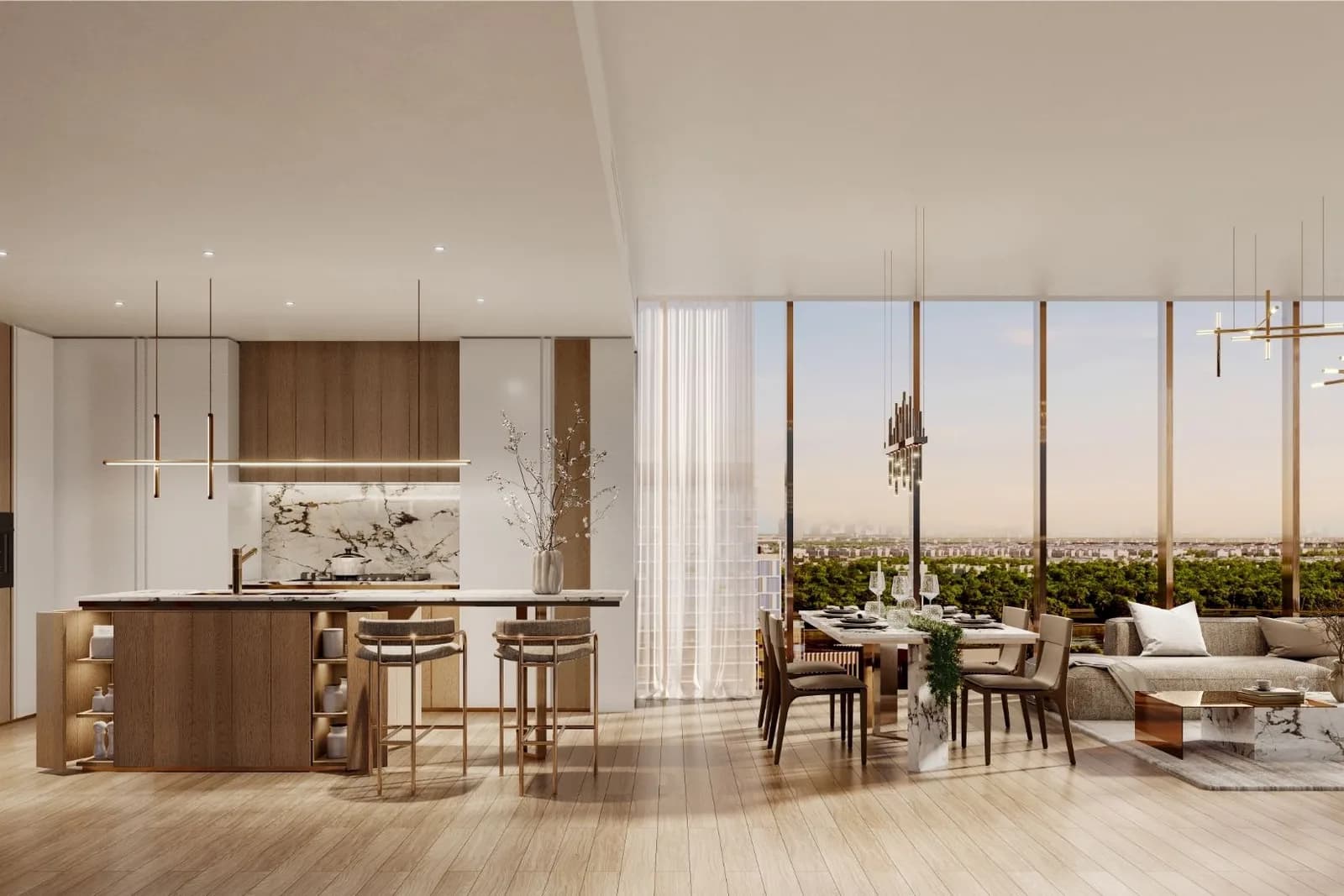Wynwood Horizon — Imtiaz: interni dell'appartamento